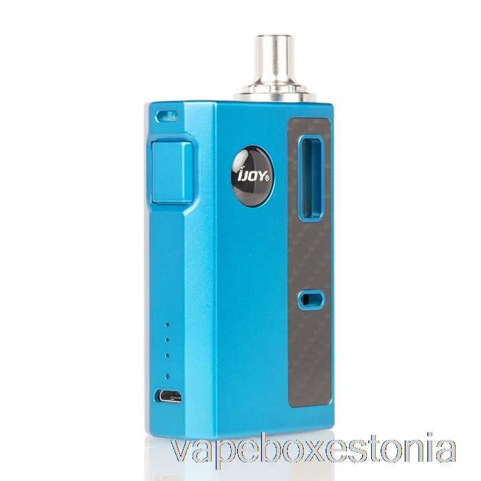 Vape Box Estonia Ijoy Mercury 12w Aio Pod Süsteem Sinine Süsinik
